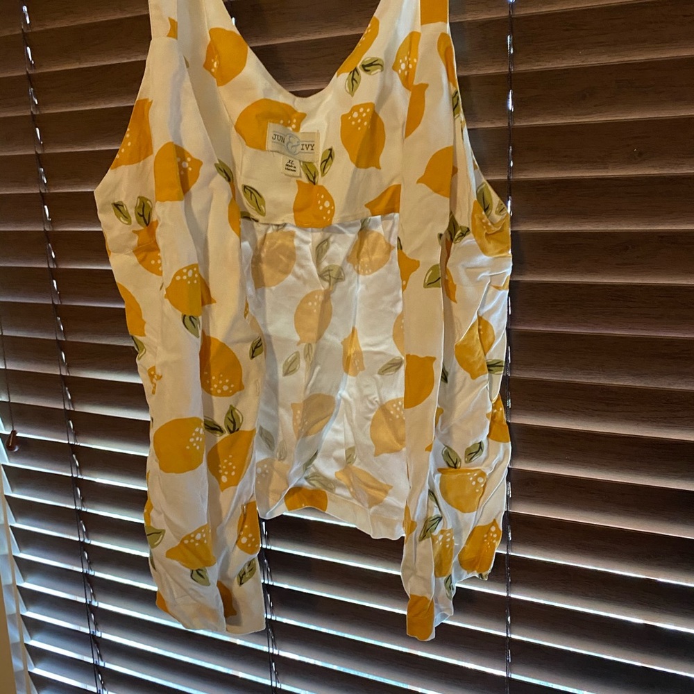 Button up summer blouse